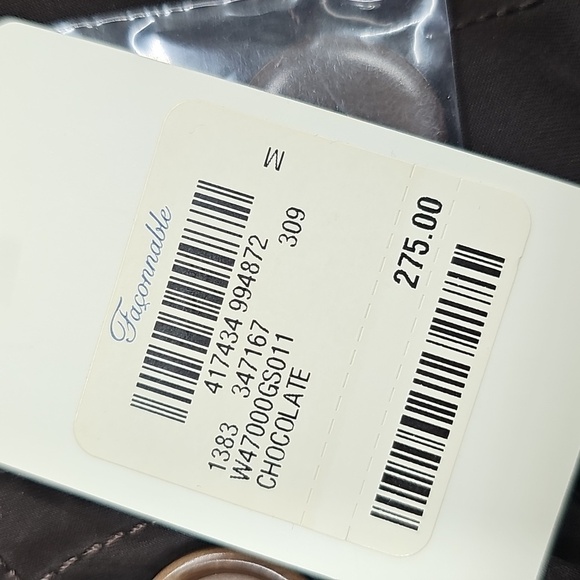 Faconnable Dark Brown Quilted Puffer Jacket - Picture 9 of 13